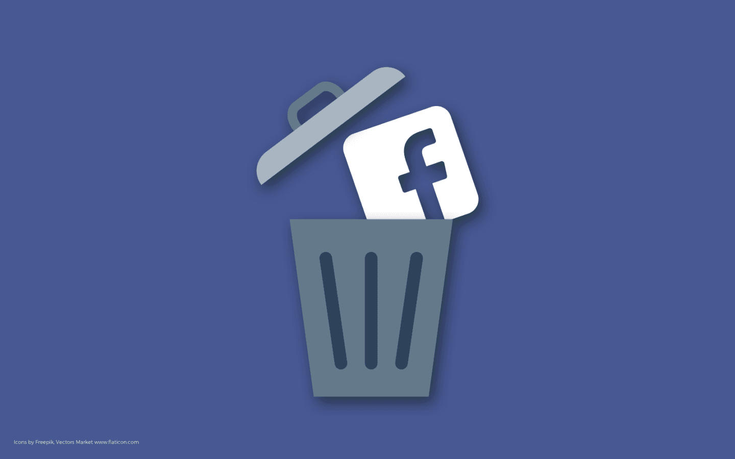 حذف تطبيق فيسبوك