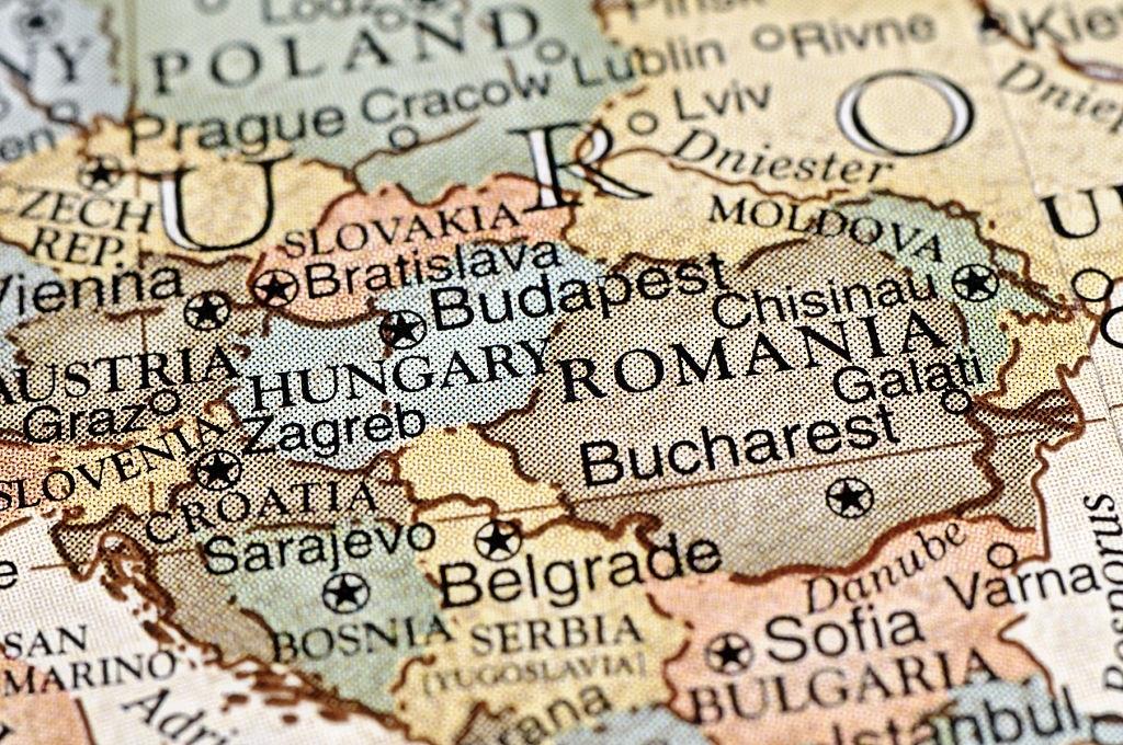 خارطة دولة رومانيا