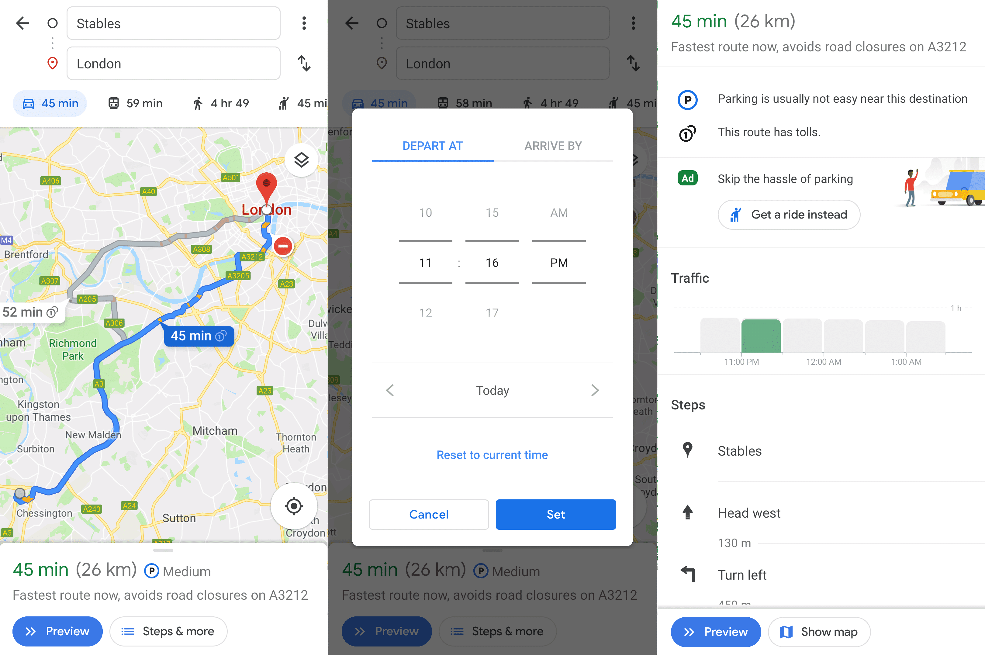 تطبيق خرائط جوجل - Go and Directions