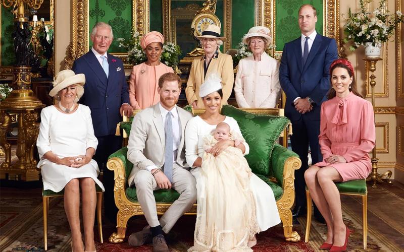 العائلة البريطانية المالكة