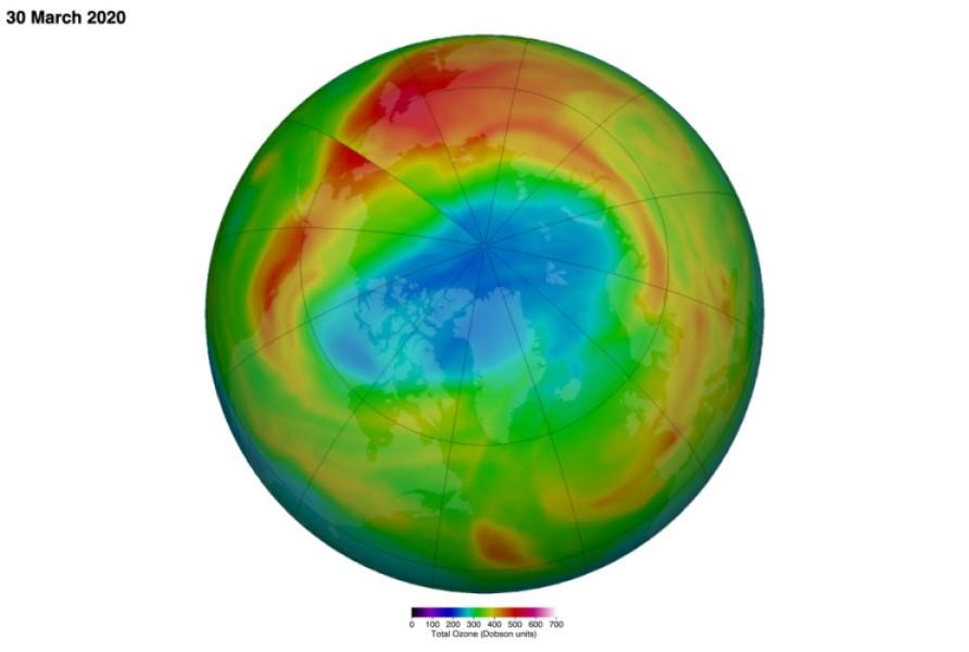 ثقب أوزون في القطب الشمالي