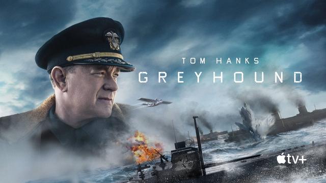 فيلم Greyhound يسجل أعلى افتتاحية على منصة آبل تي في بلس
