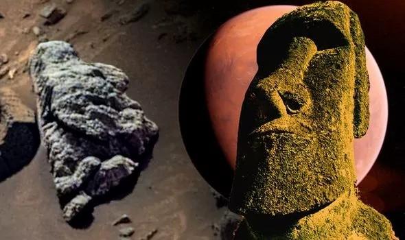 تماثيل جزيرة الفصح - المريخ