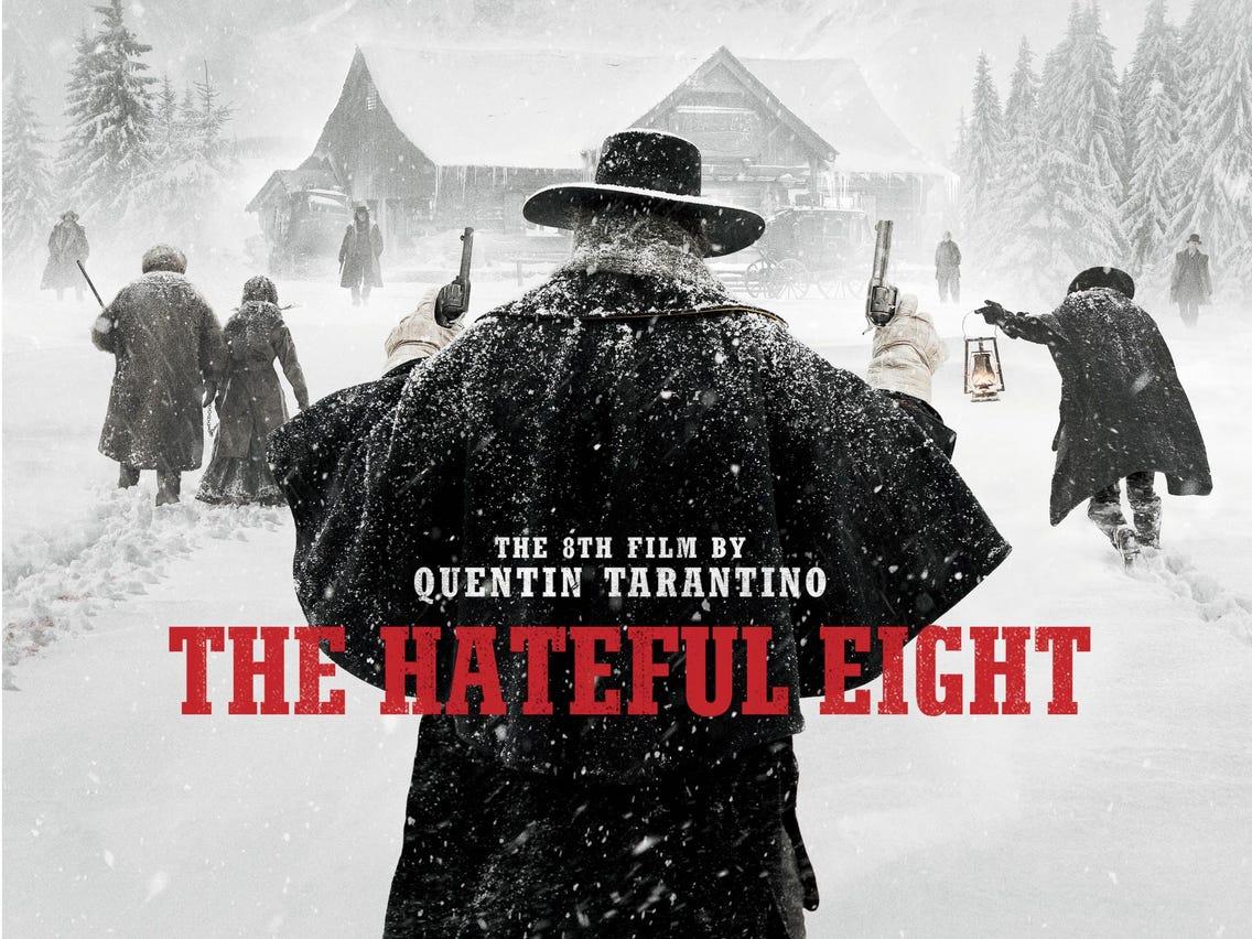 The Hateful Eight أفلام سينمائية تناسب فصل الشتاء