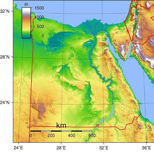 أهمية موقع مصر الجغرافي