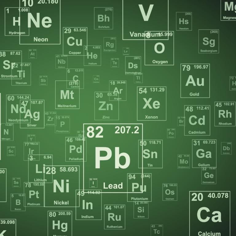 الجدول الدوري للعناصر الكيميائية واسمائها وصفات كل عنصر