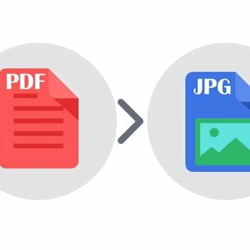 تحويل ملفات PDF إلى JPG