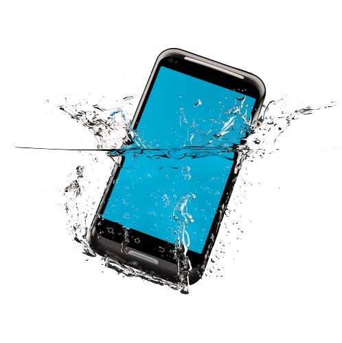 حل مشكلة وقوع الهاتف في الماء