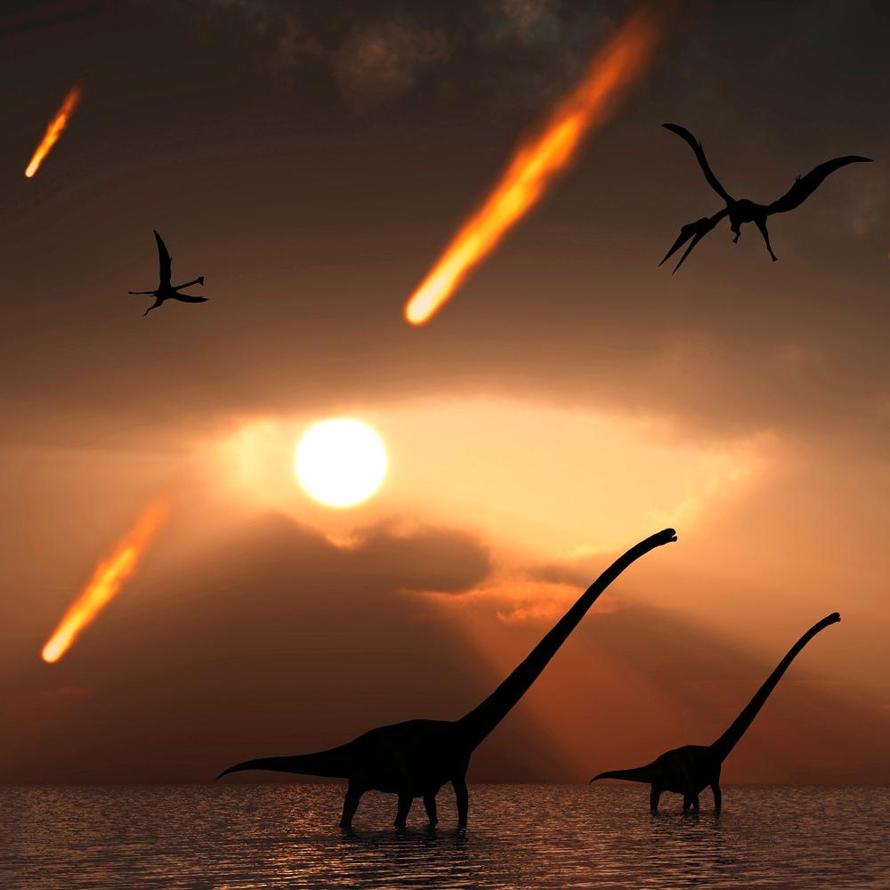 كيف حدث انقراض الديناصورات