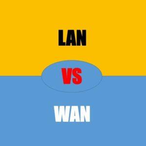 ما الفرق بين LAN و WAN