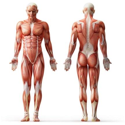 ما هي عضلات الجسم عند الانسان وما عددها