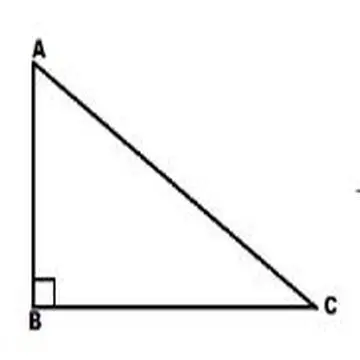 مساحة المثلث القائم (مع أمثلة مشروحة)