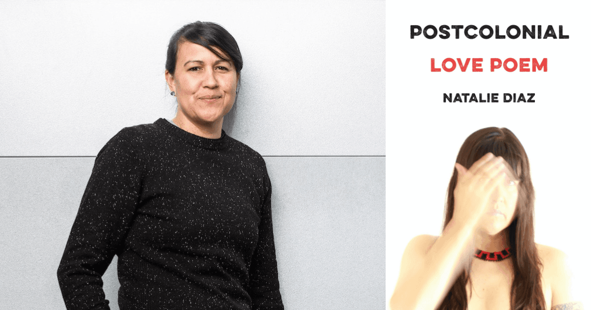 Nathalie Diaz في ديوانها الشعري Postcolonial love poem المتوج بجائزة أفضل عمل شعري والصادر في مارس 2020.