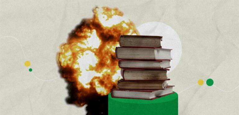 الجامعة وجه آخر للحرب: كتب وانفجار