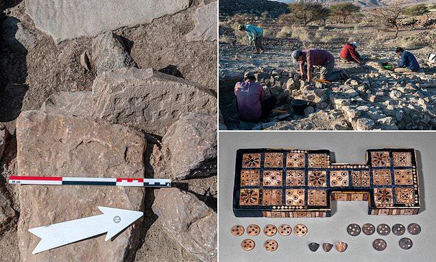 عثر علماء الآثار على لعبة حجرية عمرها 4000 عام في سلطنة عُمان مُشابهة للعبة الطاولة