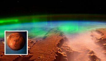 كيف يحدث الشفق القطبي على المريخ وليس لديه مجالًا مغناطيسيًا؟