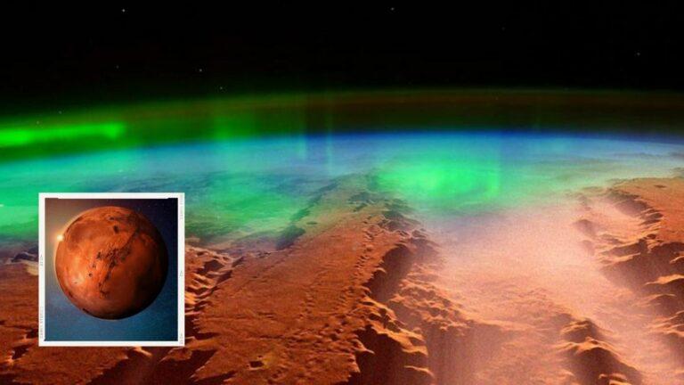 كيف يحدث الشفق القطبي على المريخ بلا مجال مغناطيسي كوني؟