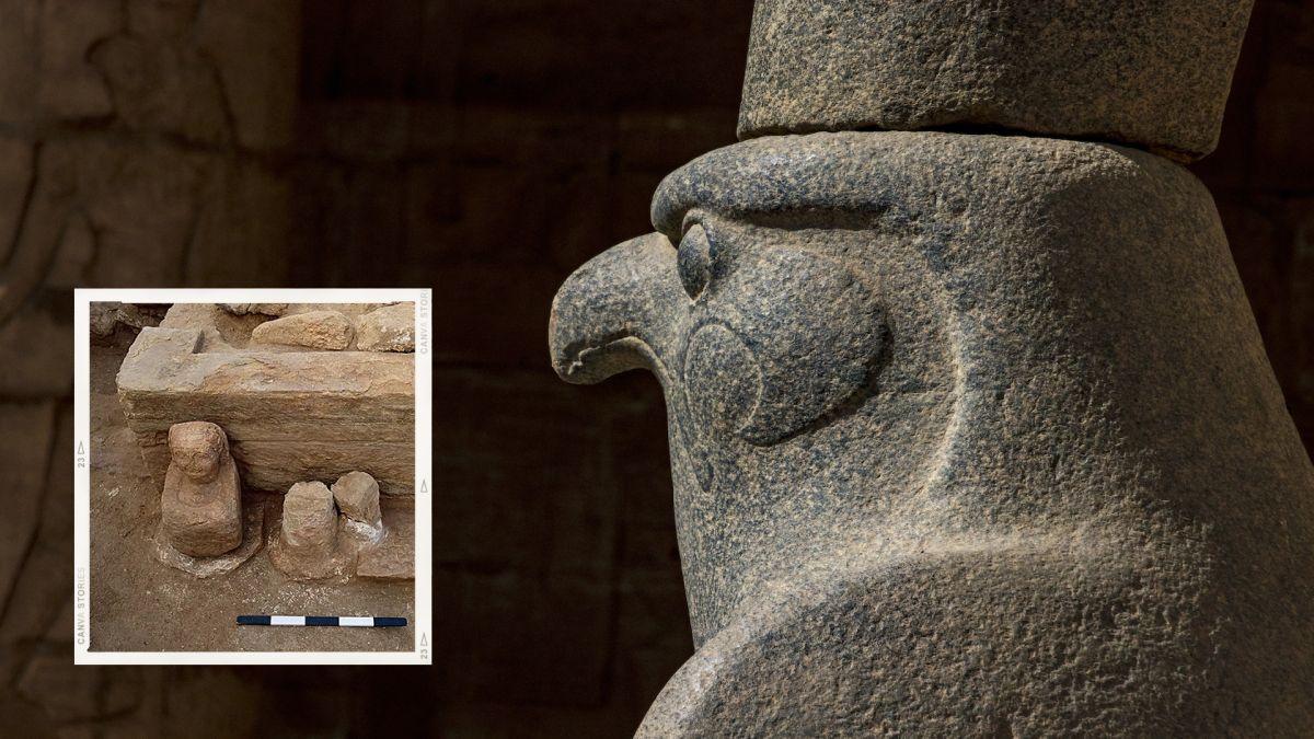 اكتشاف تماثيل لصقور مقطوعة الرأس عمرها 1700 عام تعود لطقوس دينية غامضة!