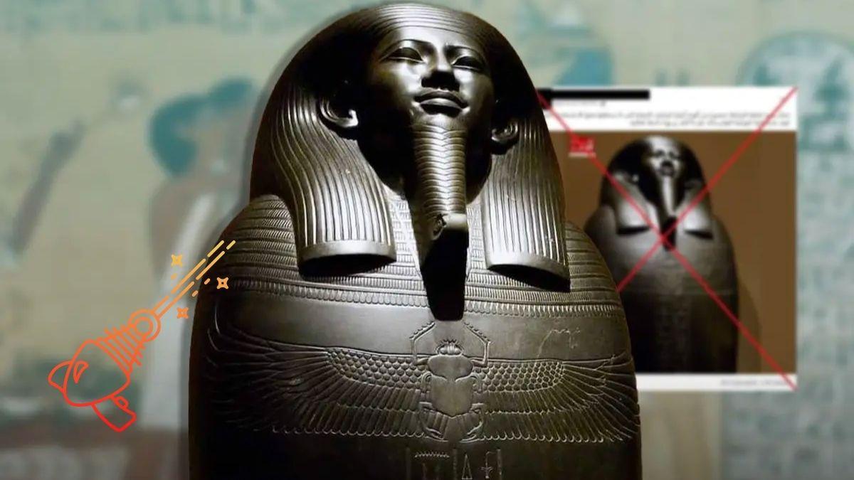 جدل واسع حول استخدام الفراعنة الليزر لنحت تابوت فرعوني من الجرانيت!
