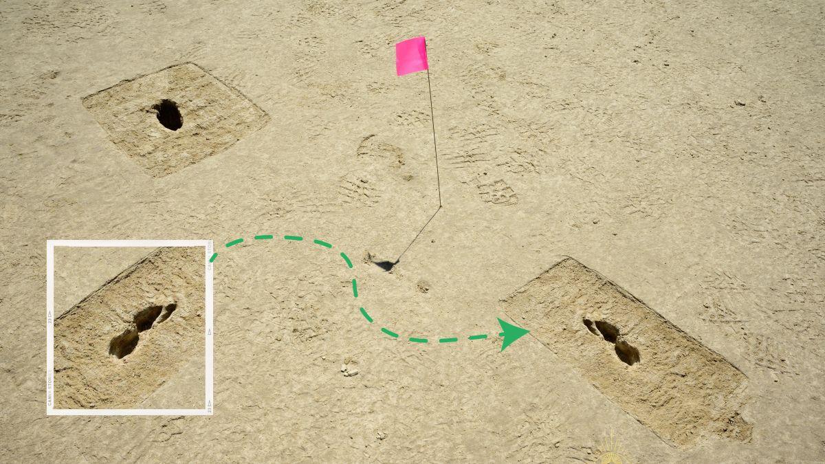 العثور على آثار “أقدام أشباح” عمرها لا يقلّ عن 10000 عام في صحراء يوتا