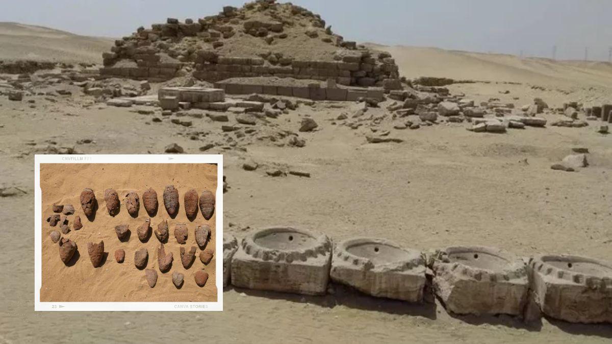 اكتشاف معبد مصري لعبادة الشمس عمره 4500 سنة بالقرب من القاهرة!
