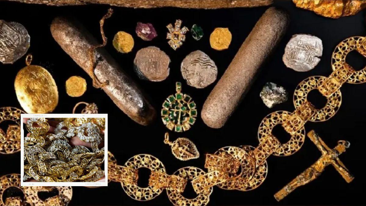 اكتشاف كنوز ثمينة في جزر البهاما تعود لسفينة من القرن السابع عشر