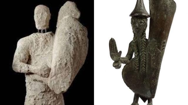 اكتشاف تماثيل عملاقة غامضة يقدر عمرها بأكثر من 3 آلاف عام في أحد مقابر إيطاليا!