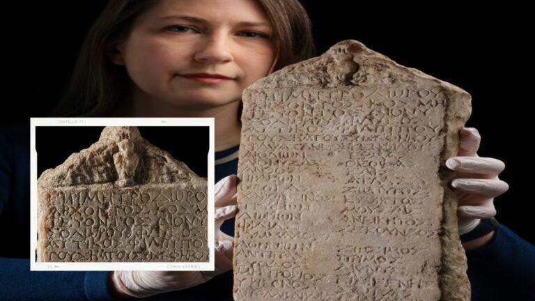 اكتشاف نقش يوناني عمره أكثر من 2000 سنة ليتبيّن أنّه أقدم “كتاب سنوي”!