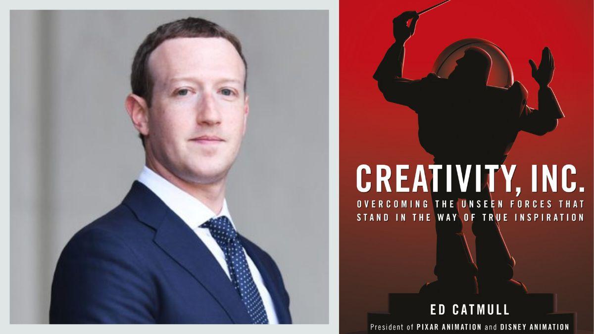 مارك زوكربيرج وكتاب "Creativity Inc"