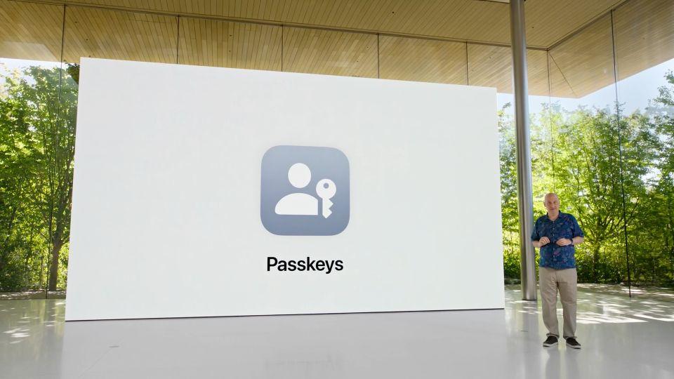 خدمة Passkeys 