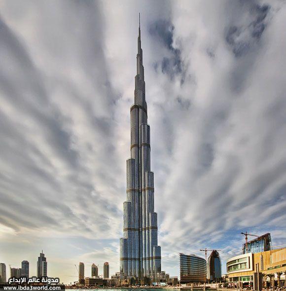 صورة رائعة لبرج خليفة (دبي) - أطول برج في العالم