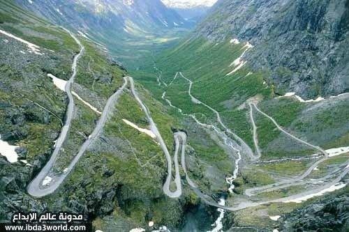طريق ترولستيجن - النرويج