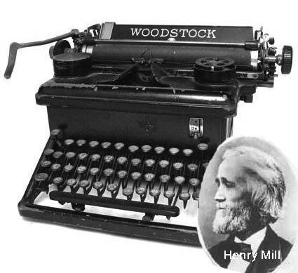 تم اختراع أول آلة كاتبة على يد هنري مل Henry Mill