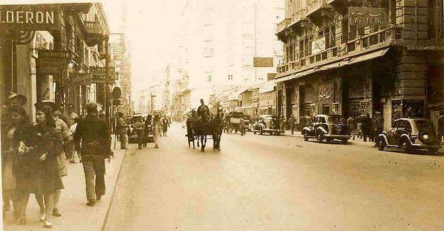صورة أحد شوارع القاهرة سنة 1941