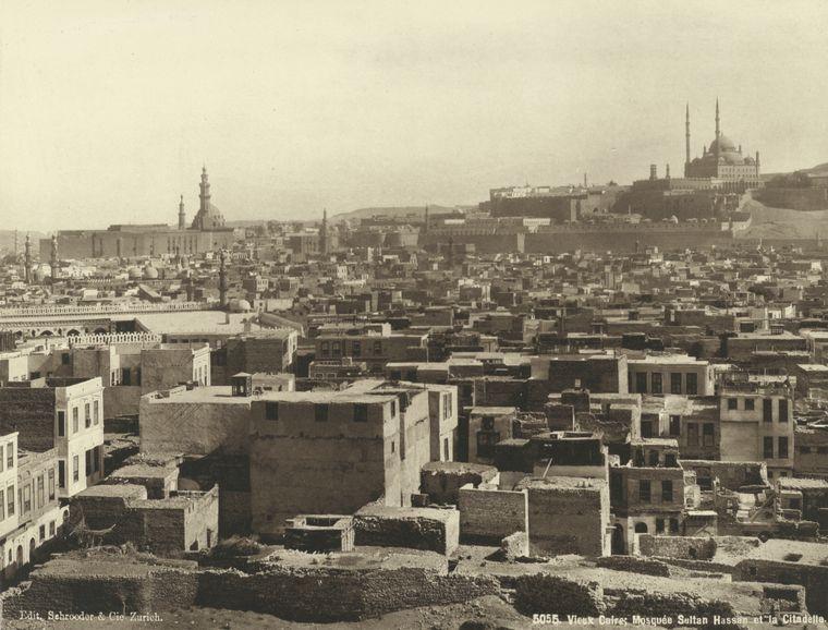 صورة القاهرة القديمة في 1870 
