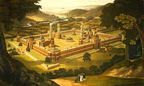 Robert Owen's Painting - utopia - 1838
