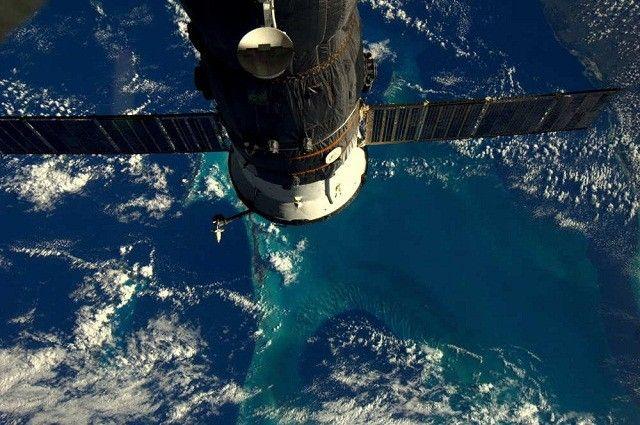 صورة التقطها أندريه من محطة الفضاء الدولية للباهاماس