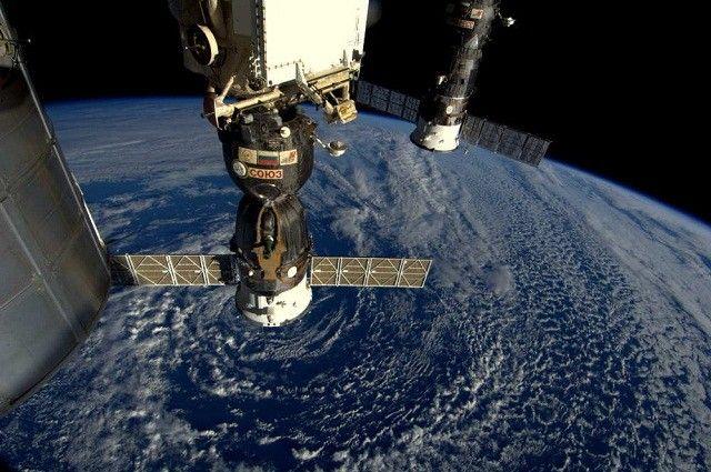 صورة التقطها أندريه من محطة الفضاء الدولية لسويوز