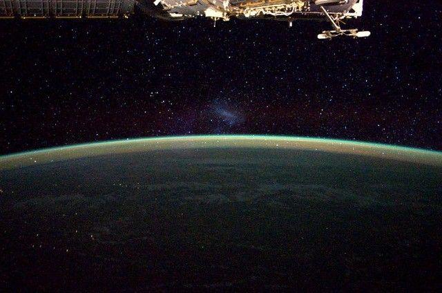 صورة التقطها أندريه من محطة الفضاء الدولية لتجمع نجمي