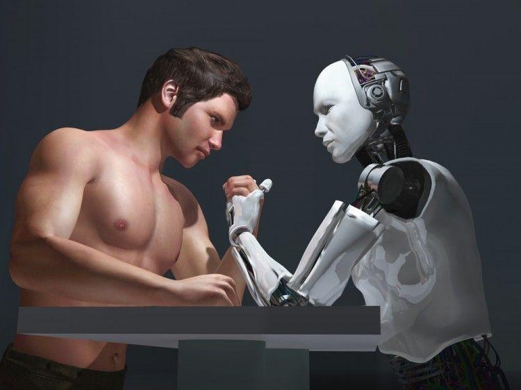 الروبوت ضد الإنسان