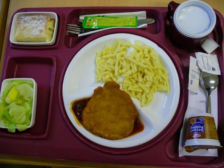 وجبة مستشفى في ألمانيا
