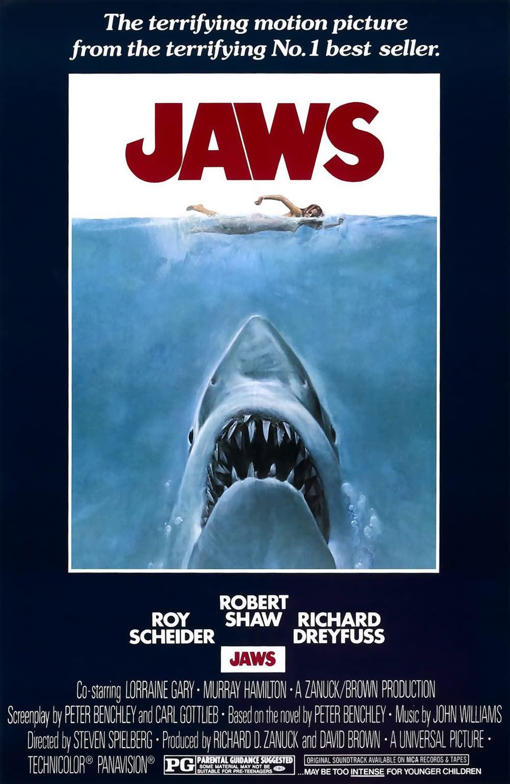 jaws film poster