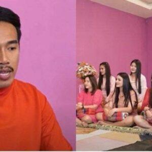 رسام وشوم تايلندي يعيش مع 8 زوجات تحت سقف واحد!