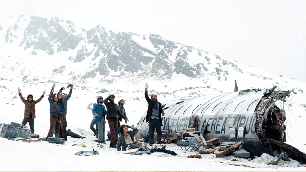 society of the snow netflix film arageek art