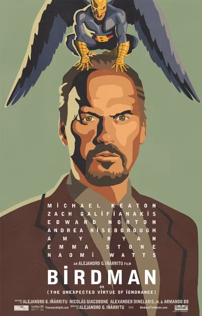 افضل افلام الكوميديا السوداء - Birdman