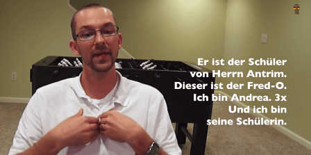 افضل قنوات اليوتيوب لتعلم اللغة الالمانية - Herr Antrim