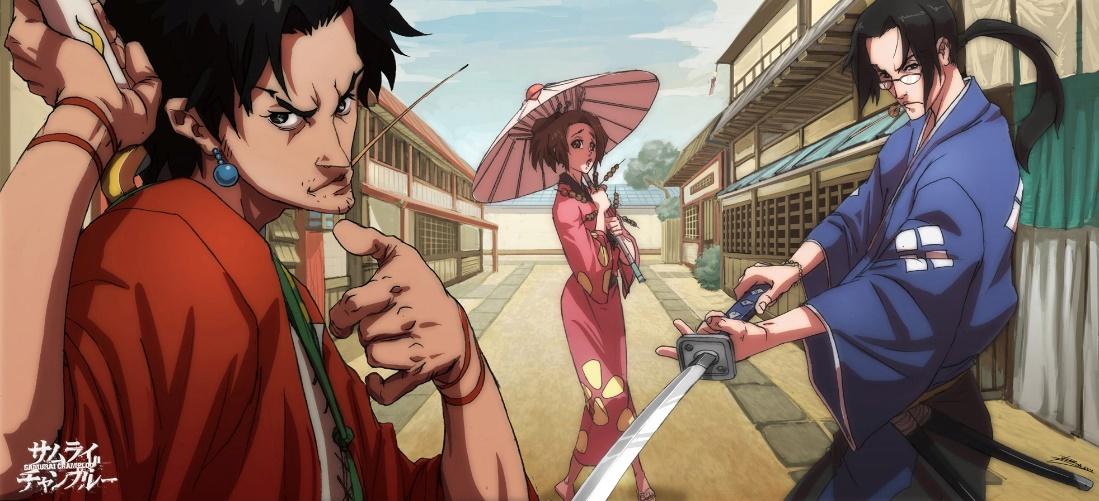 افضل مسلسلات الانمي - Samurai Champloo