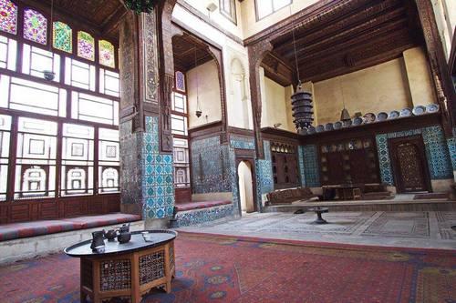 بيوت القاهرة القديمة - الأساس البسيط في غرفة الاستقبال 2