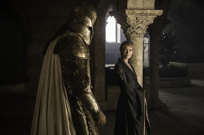 مسلسل Game of Thrones - سيرسي لانيستر وغريغور كليغين