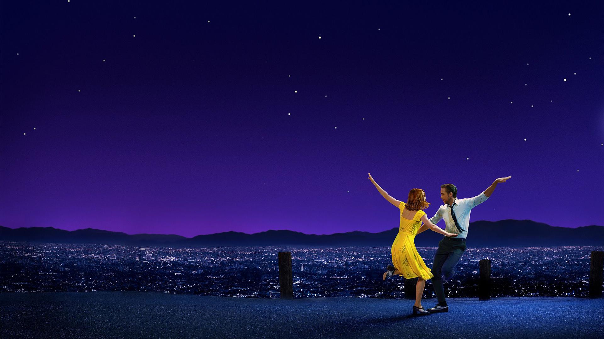 رقصة ايما ستون وريان جوسلنج في فيلم La La Land